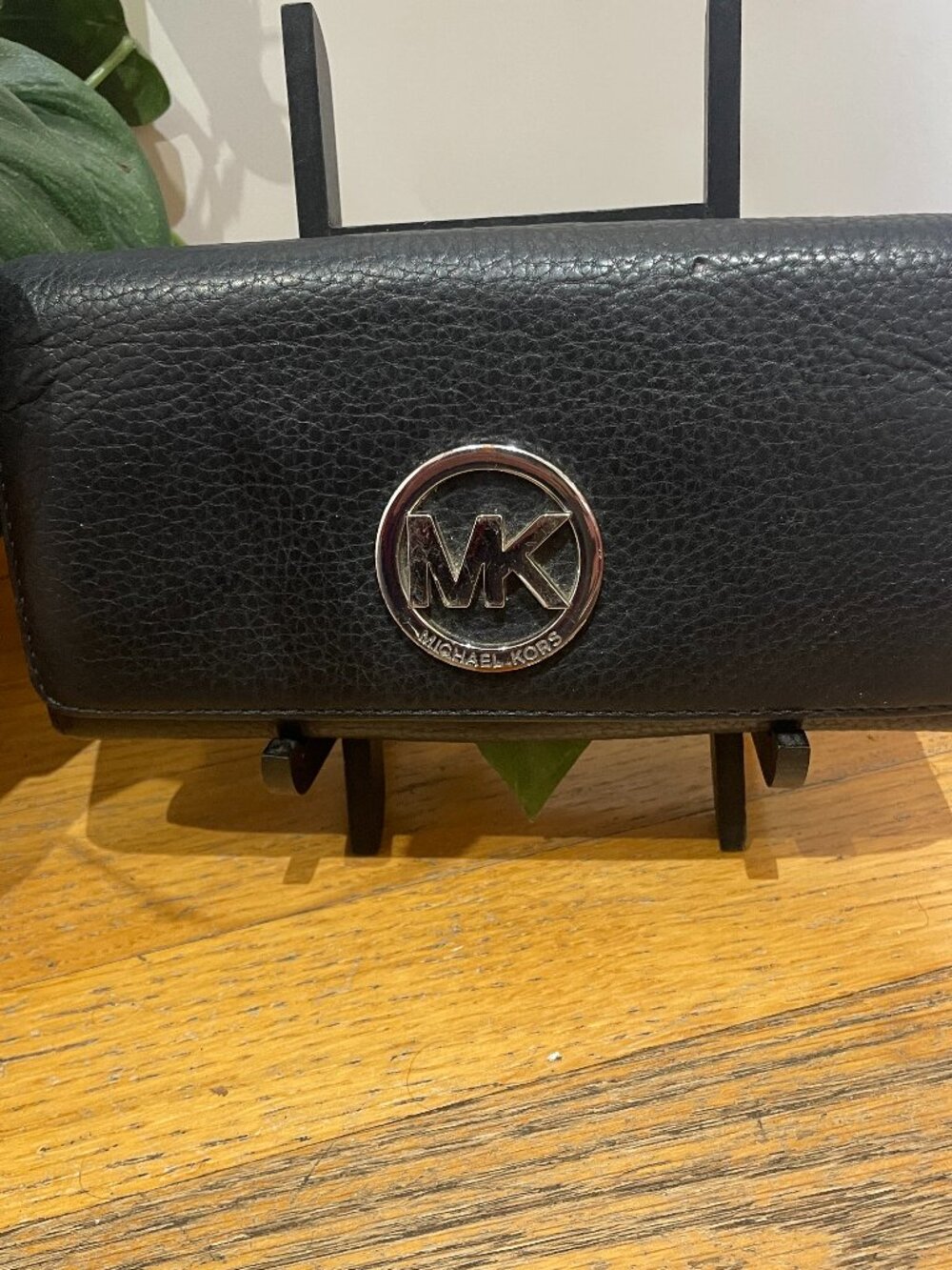 Michael Kors Lillie Flap Black Continental Wallet